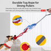 Interactive Squeaky Rope Tug Toy for Medium and Large Dogs