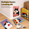 Adhesive Felt Cat Scratcher Wall Mat for Vertical Scratching