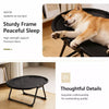 Foldable Elevated Pet Cot Bed for Cats and Dogs