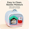 Corduroy Pet Bed with Removable, Washable Cover