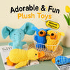Plush Squeaky Animal Toy for Dogs & Cats