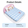 Waterproof Cat Bed Mattress with Removable, Washable Cover