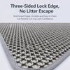 Double-Layer Cat Litter Mat for Easier Cleanup