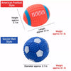 Squeaky Sports Ball Dog Toys