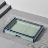 Dog Potty Tray with Wall Panel, Wire Grid & Drawer