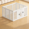 Indoor Pet Playpen with Door for Dogs