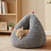 Enclosed Chicken-Shaped Plush Cat Bed