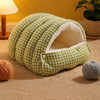 Removable Washable Semi-Enclosed Cat & Dog Bed