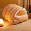 Removable Washable Semi-Enclosed Cat & Dog Bed