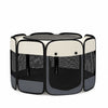 Foldable Enclosed Patchwork Pet Bed for Cats and Dogs