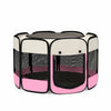 Foldable Enclosed Patchwork Pet Bed for Cats and Dogs