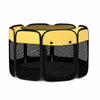 Foldable Enclosed Patchwork Pet Bed for Cats and Dogs
