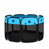 Foldable Enclosed Patchwork Pet Bed for Cats and Dogs