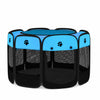 Foldable Enclosed Patchwork Pet Bed for Cats and Dogs