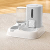Automatic Pet Feeder & Water Dispenser with Dual Bowls