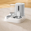 Automatic Pet Feeder & Water Dispenser with Dual Bowls