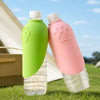 Foldable Silicone Dog Water Bottle for Walks and Outdoor Trips