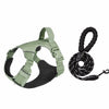 Adjustable Nylon Dog Harness with 59.1-Inch Leash