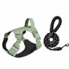 Adjustable Nylon Dog Harness with 59.1-Inch Leash