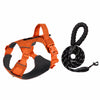 Adjustable Nylon Dog Harness with 59.1-Inch Leash