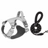 Adjustable Nylon Dog Harness with 59.1-Inch Leash