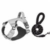 Adjustable Nylon Dog Harness with 59.1-Inch Leash