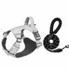 Adjustable Nylon Dog Harness with 59.1-Inch Leash