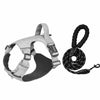 Adjustable Nylon Dog Harness with 59.1-Inch Leash
