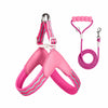 Oxford Cloth Dog Harness and Round Leash Set for Everyday Walks