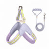 Oxford Cloth Dog Harness and Round Leash Set for Everyday Walks