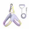 Oxford Cloth Dog Harness and Round Leash Set for Everyday Walks