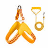 Oxford Cloth Dog Harness and Round Leash Set for Everyday Walks