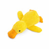 Yellow Duck Plush Cat Toy with Crinkle Paper and Catnip