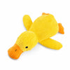 Yellow Duck Plush Cat Toy with Crinkle Paper and Catnip