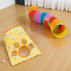 Cat Crinkle Tunnel Bag Toy with Multi-Opening Hideaway
