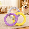 Interactive Dog Tug Ring Toy