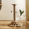 Vertical Sisal Cat Scratching Post and Cat Tree