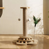 Vertical Sisal Cat Scratching Post and Cat Tree