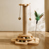 Vertical Sisal Cat Scratching Post and Cat Tree