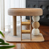 Compact Cat Tree with Cat Bed and Sisal Scratching Post