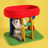Compact Cat Tree with Cat Bed and Sisal Scratching Post