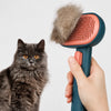 2-in-1 Dog & Cat Grooming Brush with Pin Brush and Detangling Comb