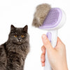 2-in-1 Dog & Cat Grooming Brush with Pin Brush and Detangling Comb