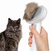2-in-1 Dog & Cat Grooming Brush with Pin Brush and Detangling Comb