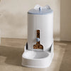 Automatic Pet Feeder & Non-Electric Water Dispenser