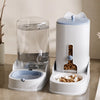 Automatic Pet Feeder & Non-Electric Water Dispenser