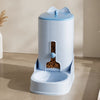 Automatic Pet Feeder & Non-Electric Water Dispenser