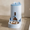 Automatic Pet Feeder & Non-Electric Water Dispenser