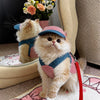 Pet Harness, Leash & Hat Sets for Cats and Dogs