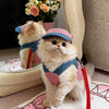 Pet Harness, Leash & Hat Sets for Cats and Dogs